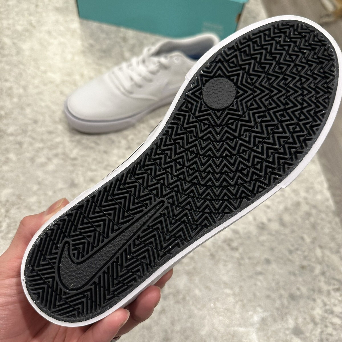 Size 6 (7.5 Woman's) - Nike Chron 2 Canvas SB Triple White Size 6 (7.5 Woman's) - Nike Chron 2 Canvas SB Triple White