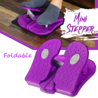 Mini Fitness Stepper Foot Leg Thigh Step Training Folding Home Exercise Workout