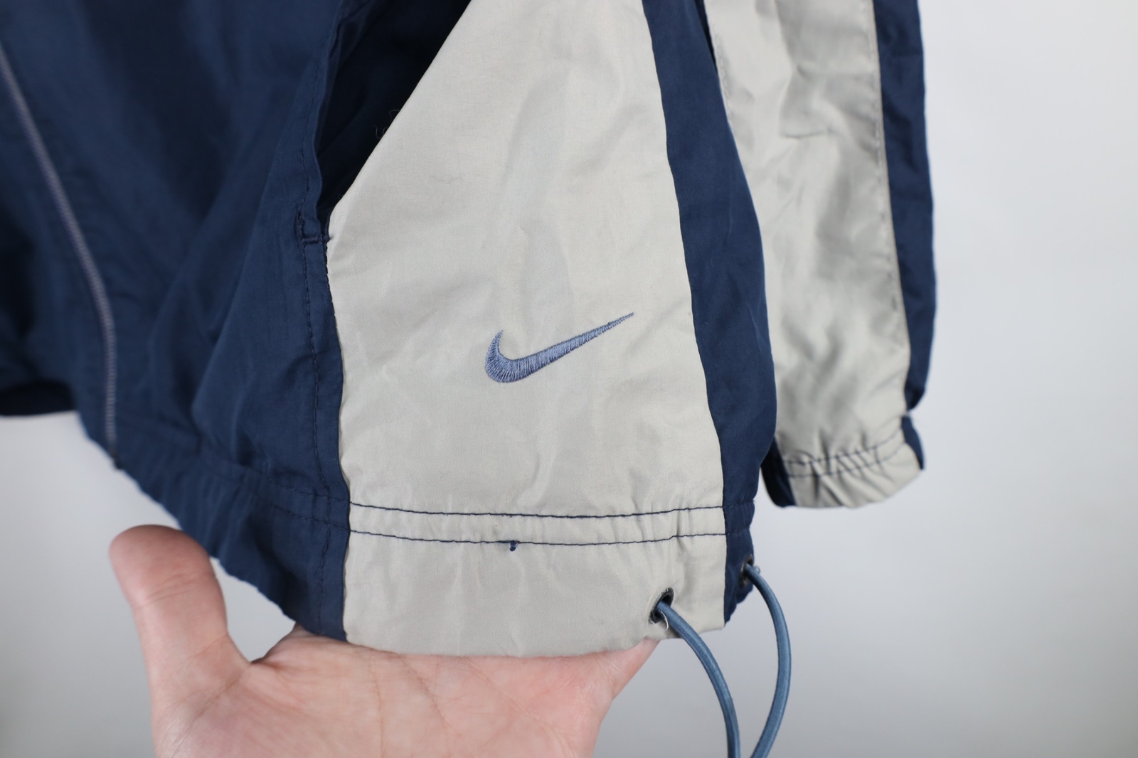 SACAI X NIKE Giacca a vento vintage Nike uomo L color block Travis Scott mini foderata in swoosh