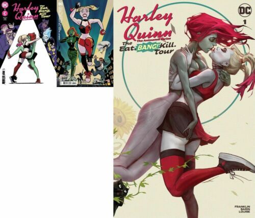 Harley Quinn Animated Series Eat Bang Kill Tour 1 Ivan Tao Variant NM DC HBO MAX - Picture 1 of 5