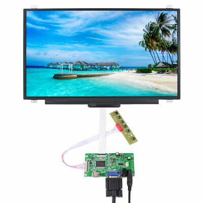 HD VGA LCD Controller Board 17.3'' N173HCE NV173FHM 1920x1080 IPS LCD Screen