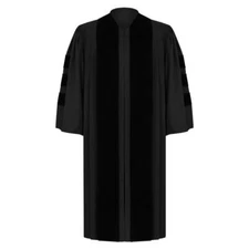 Endea Graduation Deluxe Doctoral Gown Academic Regalia PhD Unisex