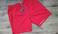 Old Navy Men's solid red Swim Trunks Shorts size XL Pocket