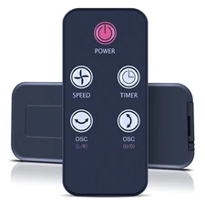 Replacement Remote Control For Ozeri OZF6 Brezza III High Velocity Desk Fan