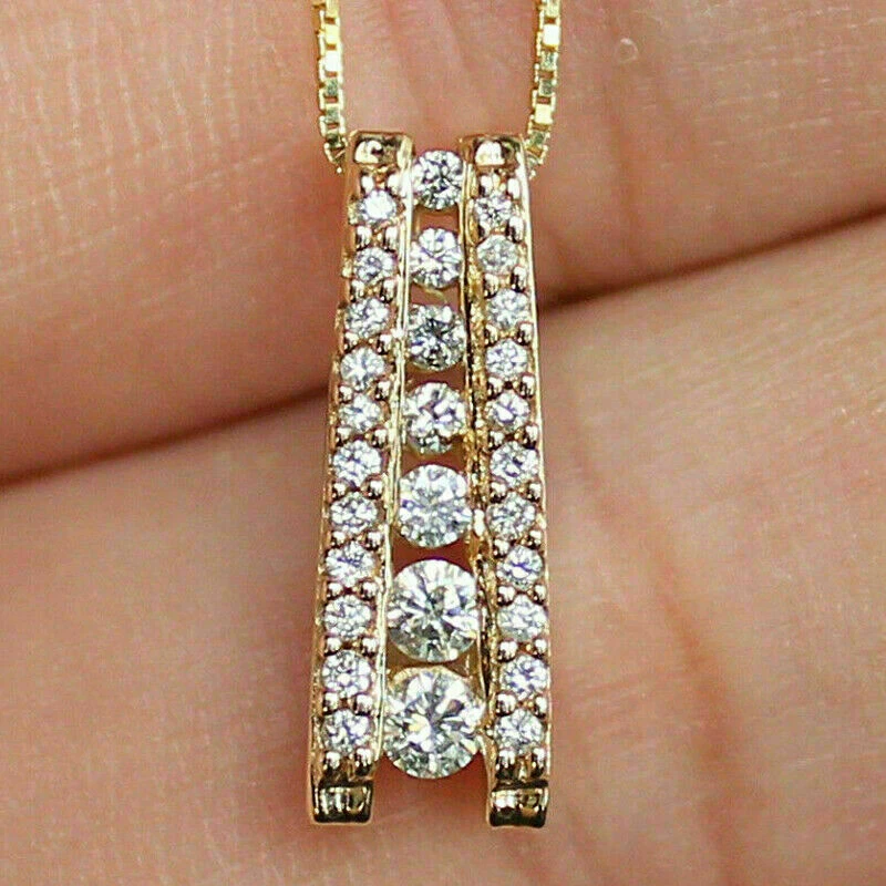 Diamond sale ladder pendant