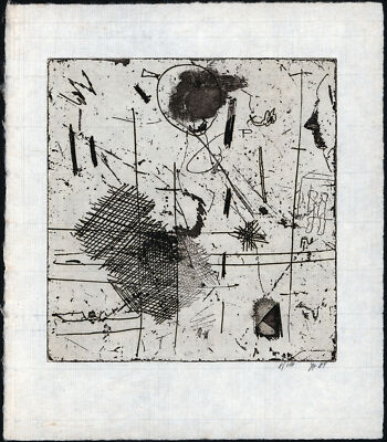 Janssen, Ohne Titel. [19]84. [Signierte Original-Radierung].