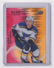 22-23 UD ALLURE COLOR FLOW RED-ORANGE SPECTRUM/100 SCOTT PERUNOVICH #SF-22 BLUES