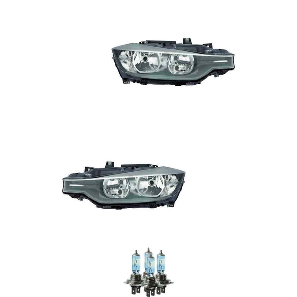 Halogen Scheinwerfer Set H7/H7 FüR BMW 3Er Touring Inklusive Lampen-image