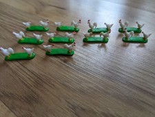 Lot Of 10 ERTL Farm Country Chicken Toy Figurine