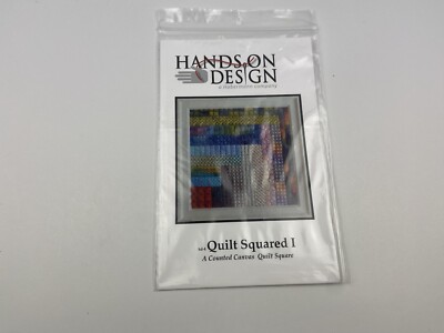 Hands On Design Quilted Square I Needlepoint Counted Canvas Pattern 
