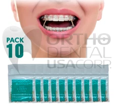 INTRAORAL ELASTICS ( 1000 PCS ) Surgical Latex Made in USA Orthodentalusa Corp