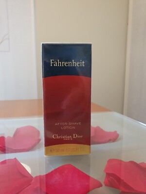 VINTAGE CHRISTIAN DIOR FAHRENHEIT AFTER SHAVE 50 ml LOTION. NEW.