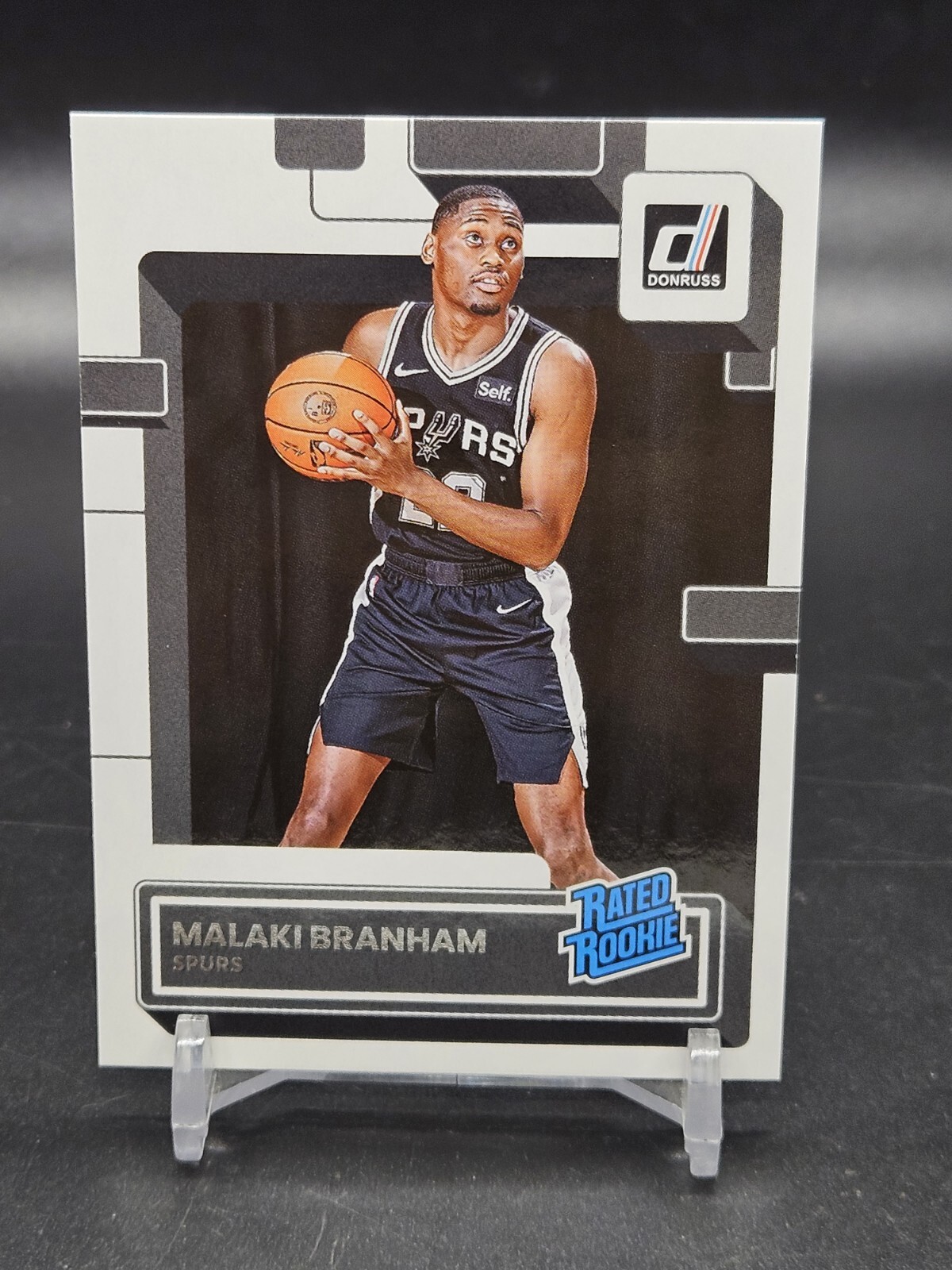 2022-23 Donruss Rated Rookie - Malaki Branham - 220 - San Antonio Spurs