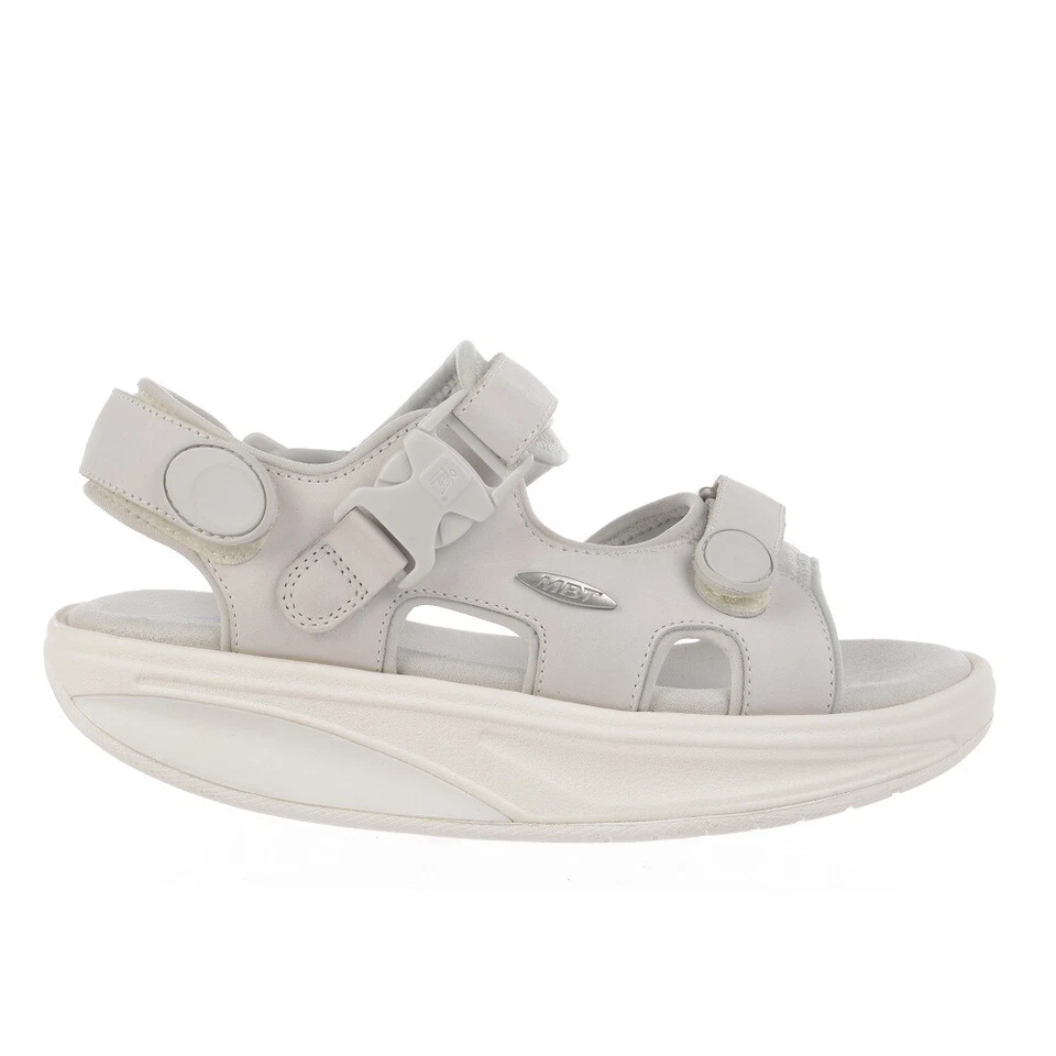 Kisumu Classic W white nubuck MBT Sandalen - Bild 1 von 1