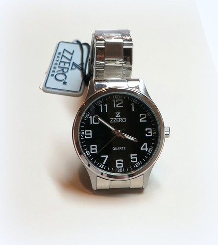 OROLOGIO UOMO DONNA ZZERO SOLO TEMPO CASSA IN ACCIAIO 40 MM | eBay