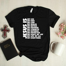 Jesus T Shirt, Christian Shirt, Unisex S-2XL