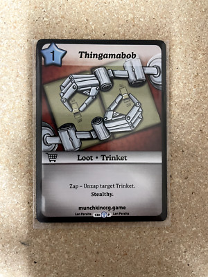 Munchkin Collectible Card Game Thingamabob Promo Card