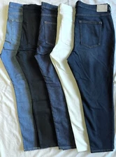 NWT Everlane Denim Jeans, High Rise Skinny Ankle, Various Colors and Sizes
