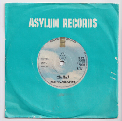 (AA615) Keith Carradine, Mr Blue - 1978 - 7'' vinyl
