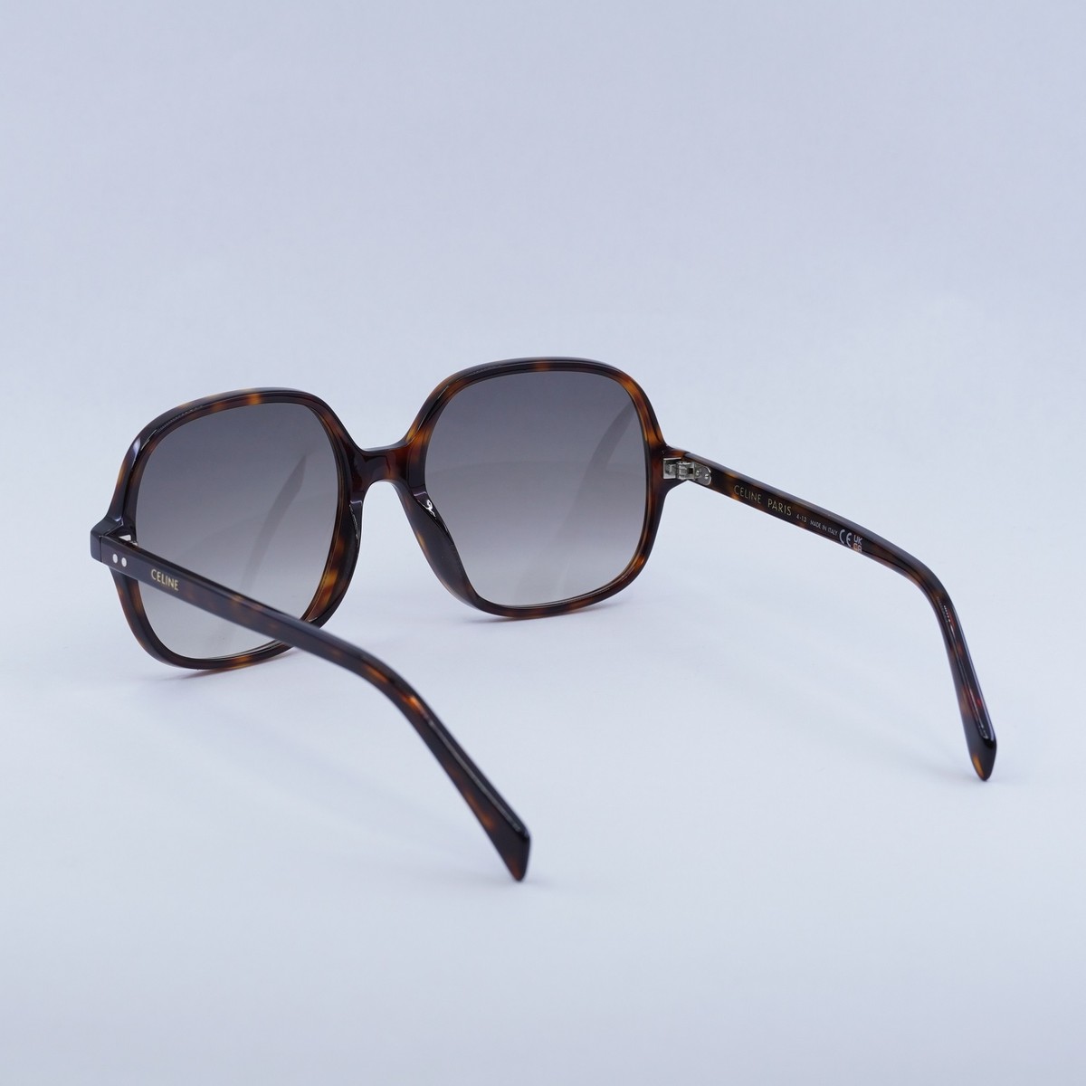 Celine CL40244U 52F Sunglasses - Havana Frame, Brown Lenses - Lowest Price! Celine ?️ New Celine CL40244U 52F Sunglasses - Shiny Dark  main image 3