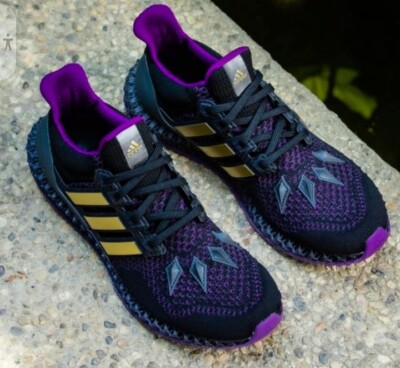 ADIDAS ULTRA 4D MARVEL BLACK PANTHER 42 NEU MIT KARTON UVP 230 