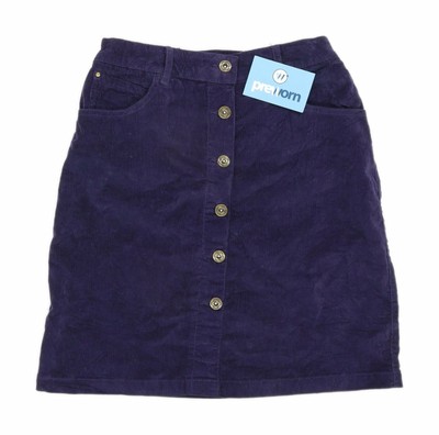 Matalan Womens Blue Corduroy A-Line 
