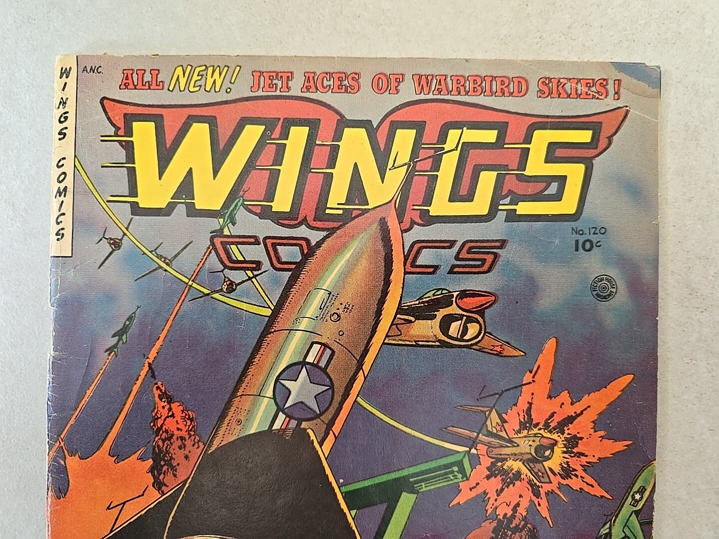WINGS COMICS 120 DOOMSDAY MISSION! 1953 Golden Age Comics eBay