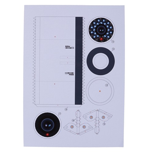 1:1 Paper Model Fake Security Dummy Surveillance Camera Security Model Puzzi-ja - Picture 4 of 12