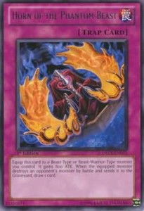 Horn of the Phantom Beast - DREV-EN075 - Rare - 1st Edition x3 - Near Mint