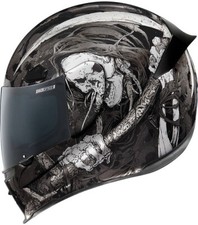 Icon Airframe Pro Harbinger Motorradhelm inkl. schwarzen Visier Gr. M