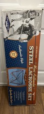 Old School Sports Brand Mini Authentic Steel Lacrosse Set