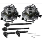 Front Inner Outer Tie Rods for Escalade Silverado Suburban Sierra 1500 Avalanche