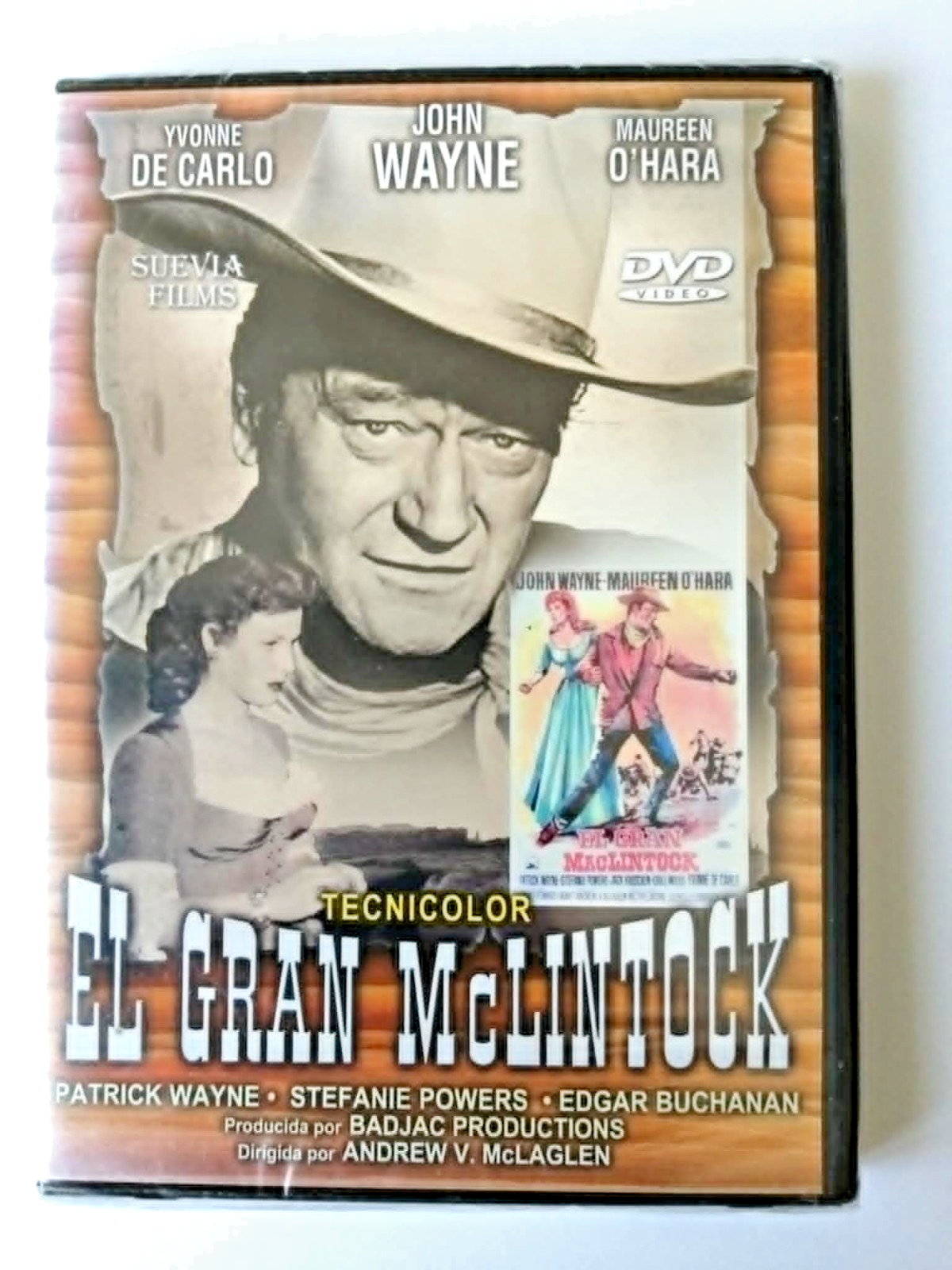 Sealed DVD. El Gran McLintock. Film. John Wayne. Maureen O'Hara. Yvonne De Carlo