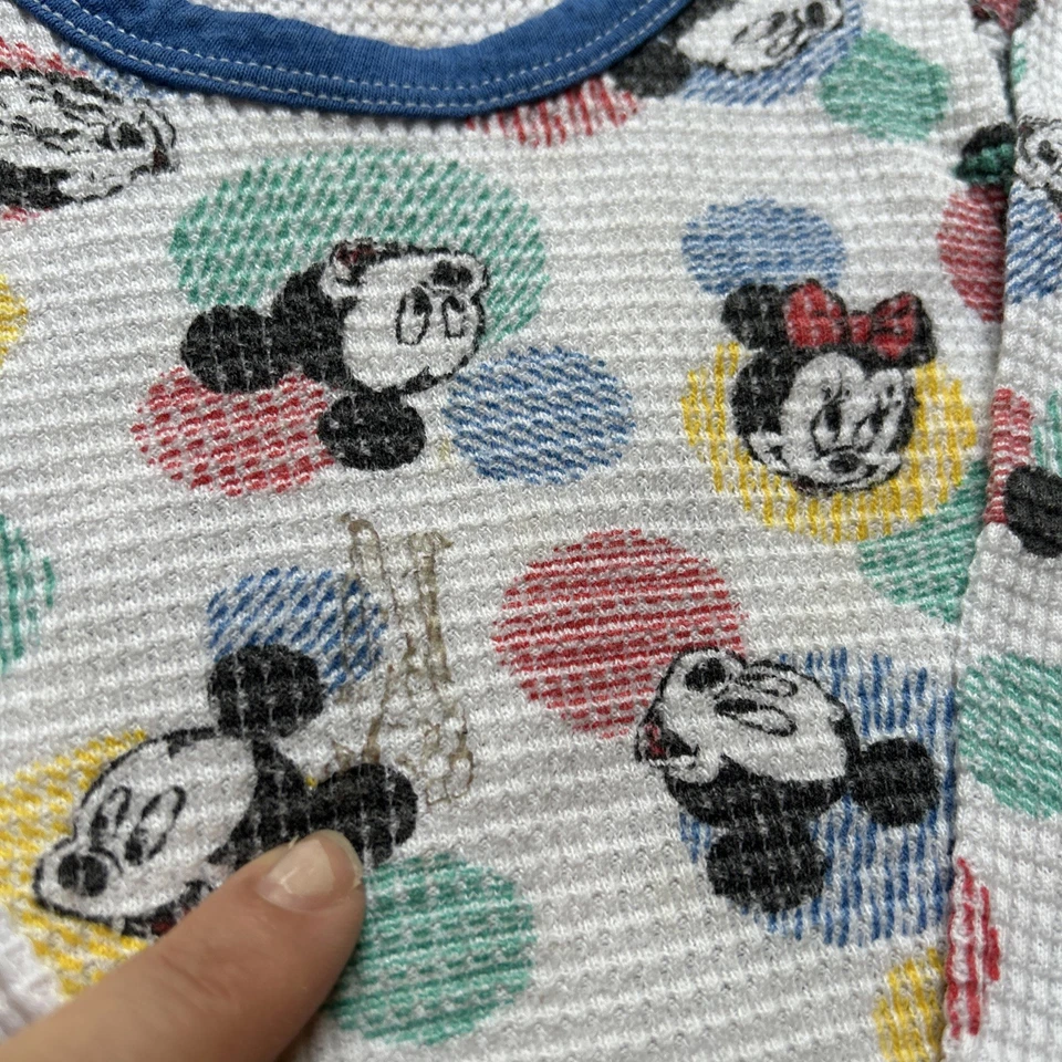 De colección Disney Mickey Mouse Niño Talla 2T Manga Larga Franela Pijama Jóvenes Niños Foto 4 de 4