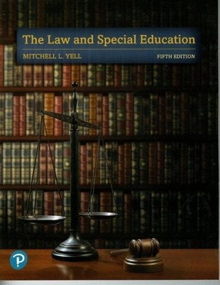 The Law and Special Education by Mitchell Yell (English) Paperback Book