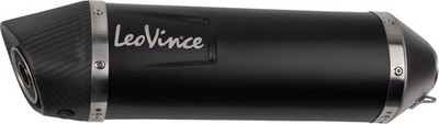 LEOVINCE 14419EBU LV One Slip-On Muffler - Black