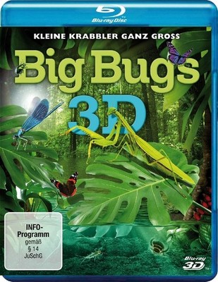 Big Bugs 3D - Kleine Krabbler ganz groß - Blu ray 3D . NEU & OVP