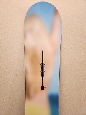 burton bikini snowboard Burton Custom Restricted Flying V | 154 | Bikini Girl Model | Man Cave Wall  Art