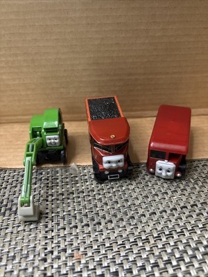 Thomas & Friends Die Cast & Motorize Engine Alfie, Elizabeth, Bertie Lot Of 3