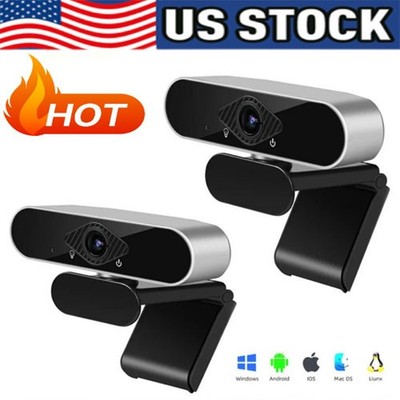 1080P Full HD USB Webcam for PC Desktop,Laptop Web Camera with Microphone LOT