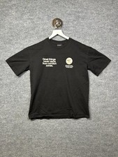 VTG Giant Tee Jays Comfort Zone Quote T-Shirt Men's Black Graphic USA Made - L