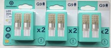Jacobsen G9 LED Capsule Light Bulb, 300 Lumens, Neutral White 3 packs = 6 total 