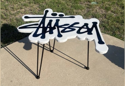 Stussy Table By Hypnotic Art Designs | eBay
