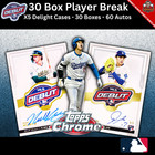 DYLAN CREWS 2025 Topps Chrome Update Player Break 30 Box 5 Case 1656