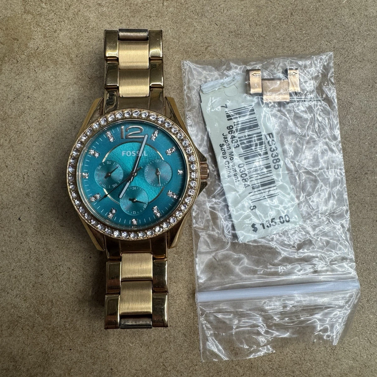 Fossil Women Rose Gold Band Wristwatches for sale | eBay