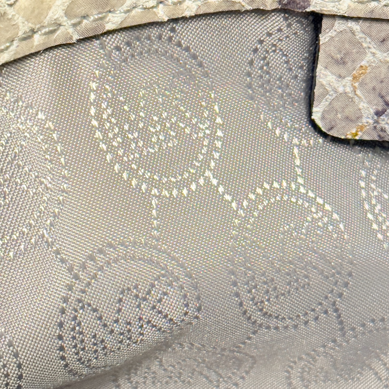 MICHAEL KORS Leather Python-Embossed Shoulder/Clu… - image 9