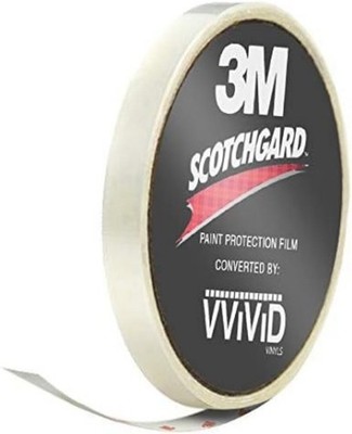 Clear Paint Surface Protection Vinyl Wrap .5 Inch Wide Tape Roll (.5 Inch x 60 I