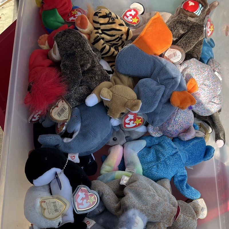 Ty Beanie Babies Vintage 2000 Beanbag Plush Mixed Lot w/ Heart Tags