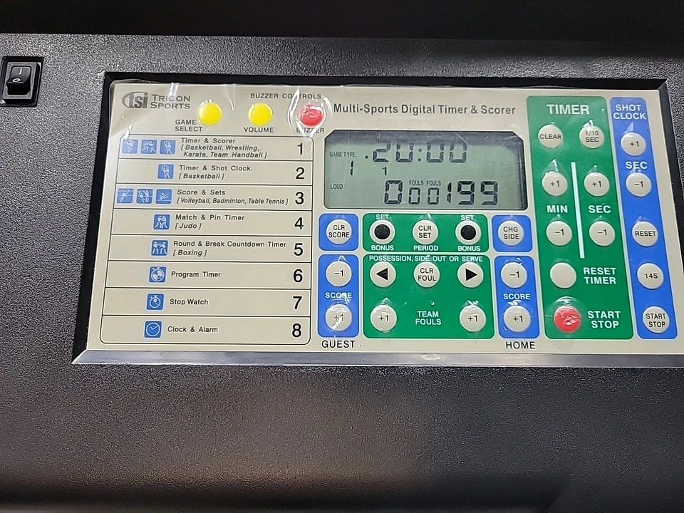 Marcador de mesa interior SSG multideporte viene con instrucciones de bolsa de transporte Foto 3 de 4