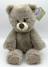 NWT Spark Create Imagine Brown Teddy Bear 16  Rattle Plush Baby Toy Walmart